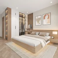 Thiết Kế Thi Công Giường Tủ Phòng Ngủ Trọn Gói Hiện Đại